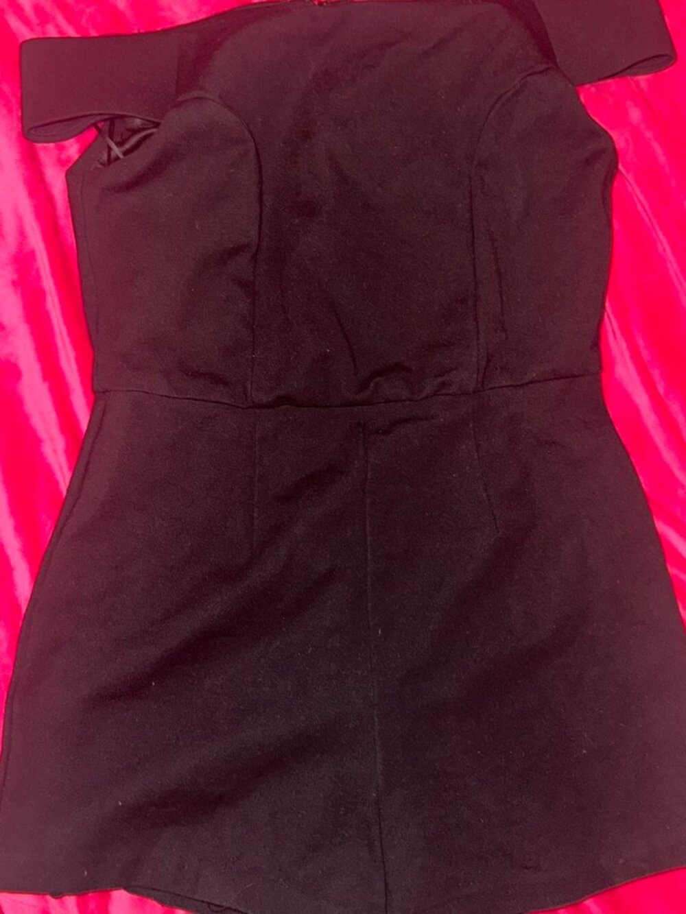 Women's Black Romper